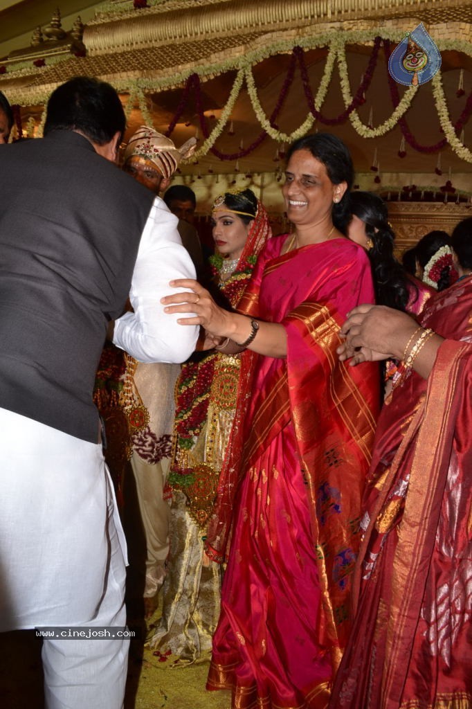 Sabitha Indra Reddy Son Marriage Photos - 29 / 81 photos