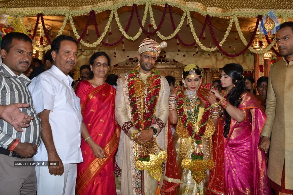 Sabitha Indra Reddy Son Marriage Photos - 35 / 81 photos