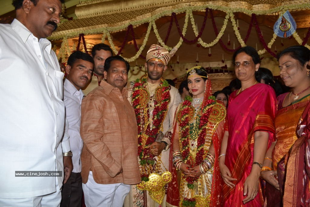 Sabitha Indra Reddy Son Marriage Photos - 70 / 81 photos