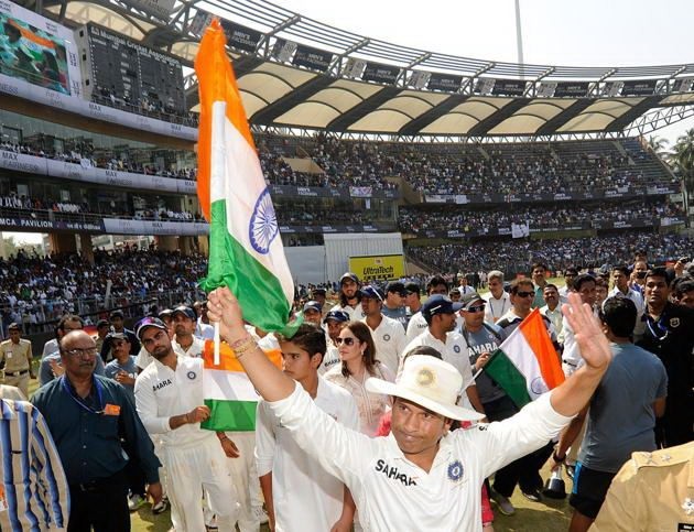 Sachin Last Test Match Photos - 23 / 79 photos