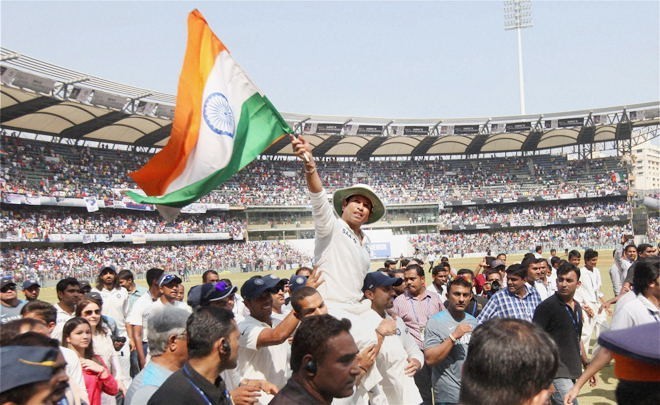 Sachin Last Test Match Photos - 74 / 79 photos