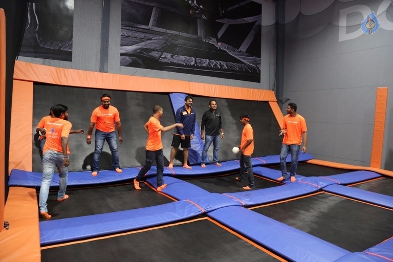 Sai Dharam Tej Brand Ambassador For Sky Zone Park - 19 / 19 photos