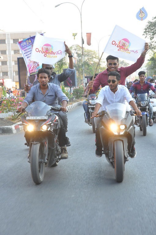 Sai Dharam Tej Launches Orugallu Ustav Festival Poster - 40 / 42 photos