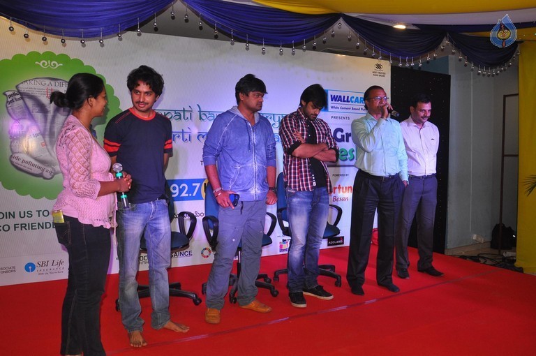 Sai Dharam Tej at BIG Green Ganesha - 13 / 15 photos