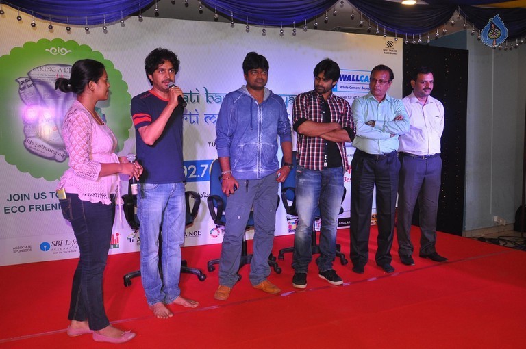 Sai Dharam Tej at BIG Green Ganesha - 15 / 15 photos