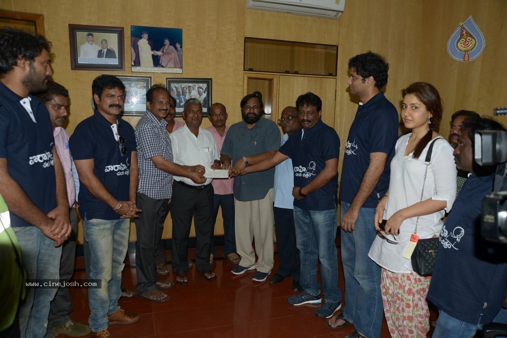 Sai Korrapati n Varahi Team at Vizag - 3 / 25 photos