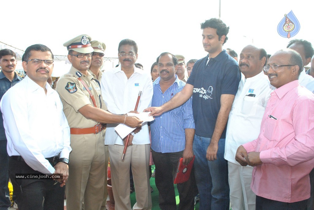 Sai Korrapati n Varahi Team at Vizag - 7 / 25 photos