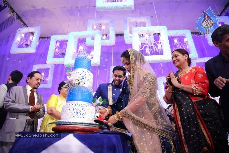 Saina Nehwal and Parupalli Kashyap Wedding Reception - 18 / 126 photos