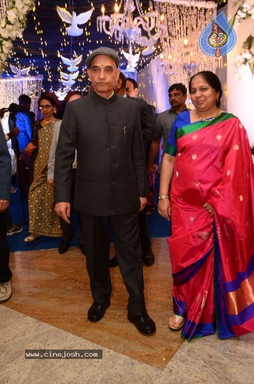 Saina Nehwal and Parupalli Kashyap Wedding Reception - 25 / 126 photos