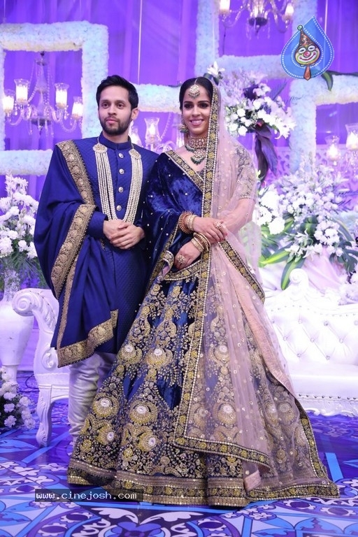 Saina Nehwal and Parupalli Kashyap Wedding Reception - 26 / 126 photos