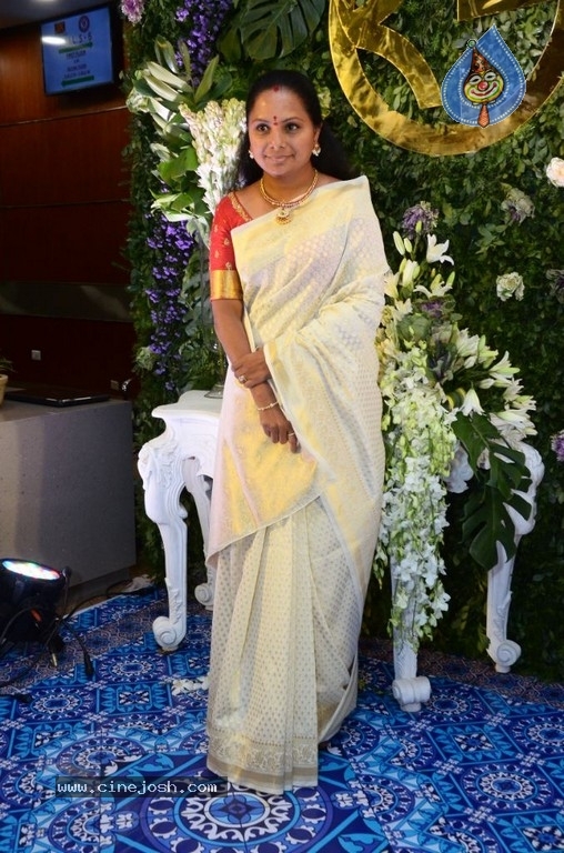 Saina Nehwal and Parupalli Kashyap Wedding Reception - 40 / 126 photos