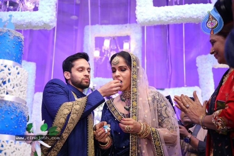 Saina Nehwal and Parupalli Kashyap Wedding Reception - 42 / 126 photos