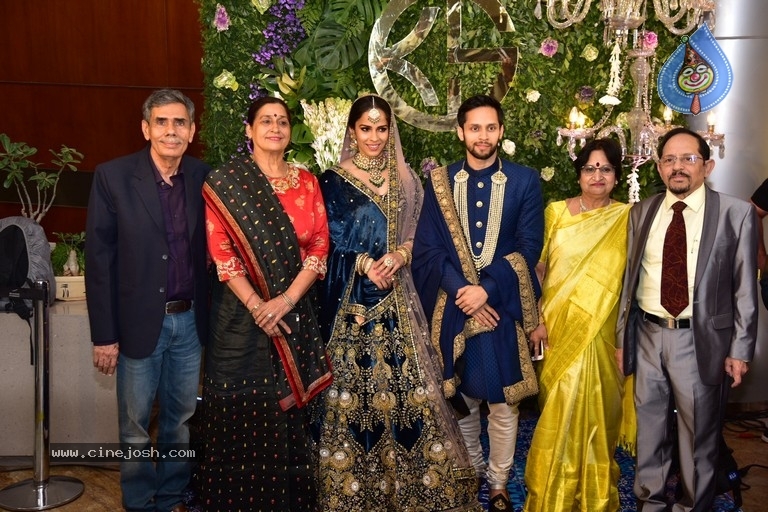 Saina Nehwal and Parupalli Kashyap Wedding Reception - 49 / 126 photos