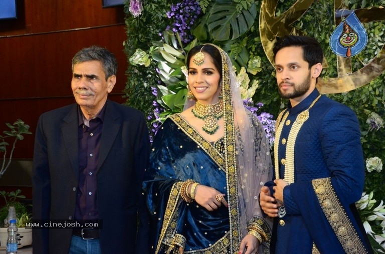 Saina Nehwal and Parupalli Kashyap Wedding Reception - 53 / 126 photos