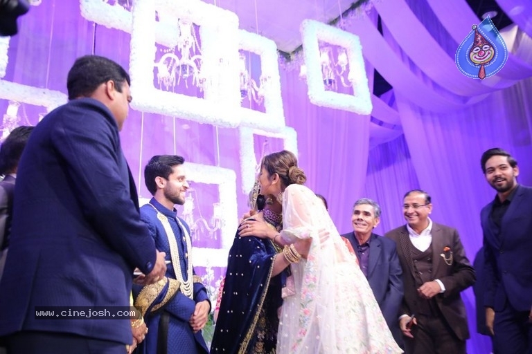 Saina Nehwal and Parupalli Kashyap Wedding Reception - 57 / 126 photos