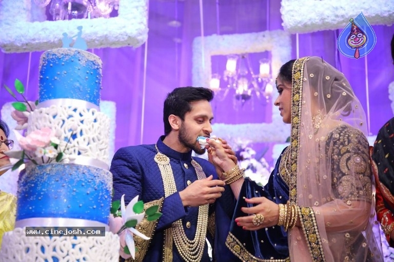 Saina Nehwal and Parupalli Kashyap Wedding Reception - 58 / 126 photos