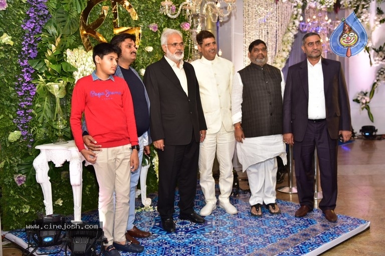 Saina Nehwal and Parupalli Kashyap Wedding Reception - 86 / 126 photos