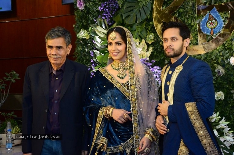 Saina Nehwal and Parupalli Kashyap Wedding Reception - 90 / 126 photos
