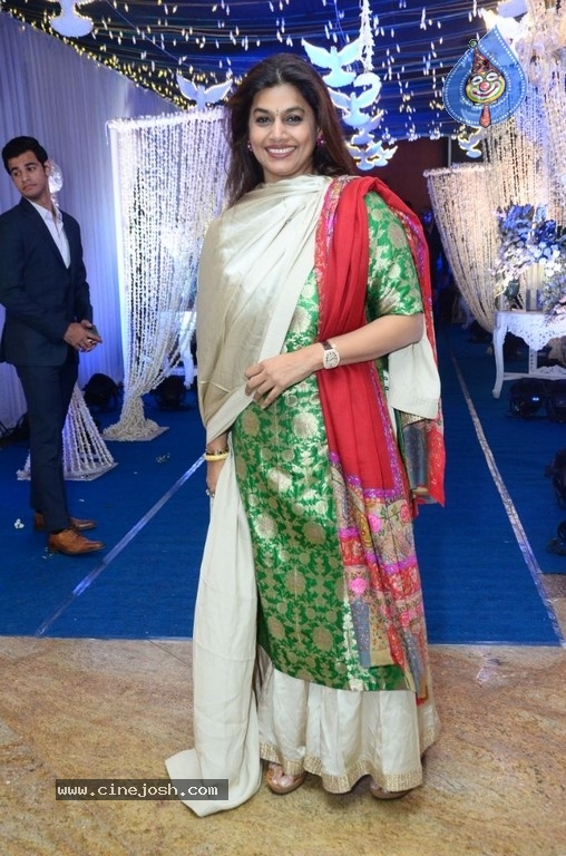 Saina Nehwal and Parupalli Kashyap Wedding Reception - 98 / 126 photos