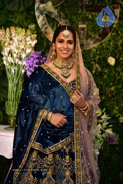 Saina Nehwal and Parupalli Kashyap Wedding Reception - 113 / 126 photos