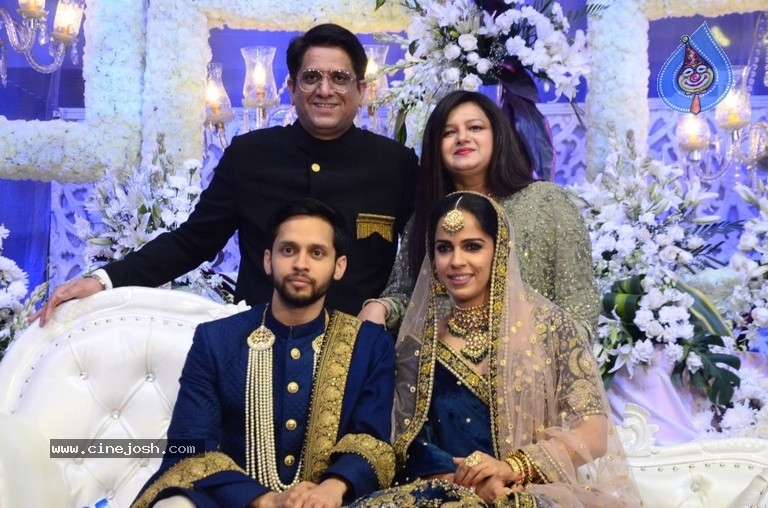 Saina Nehwal and Parupalli Kashyap Wedding Reception - 116 / 126 photos