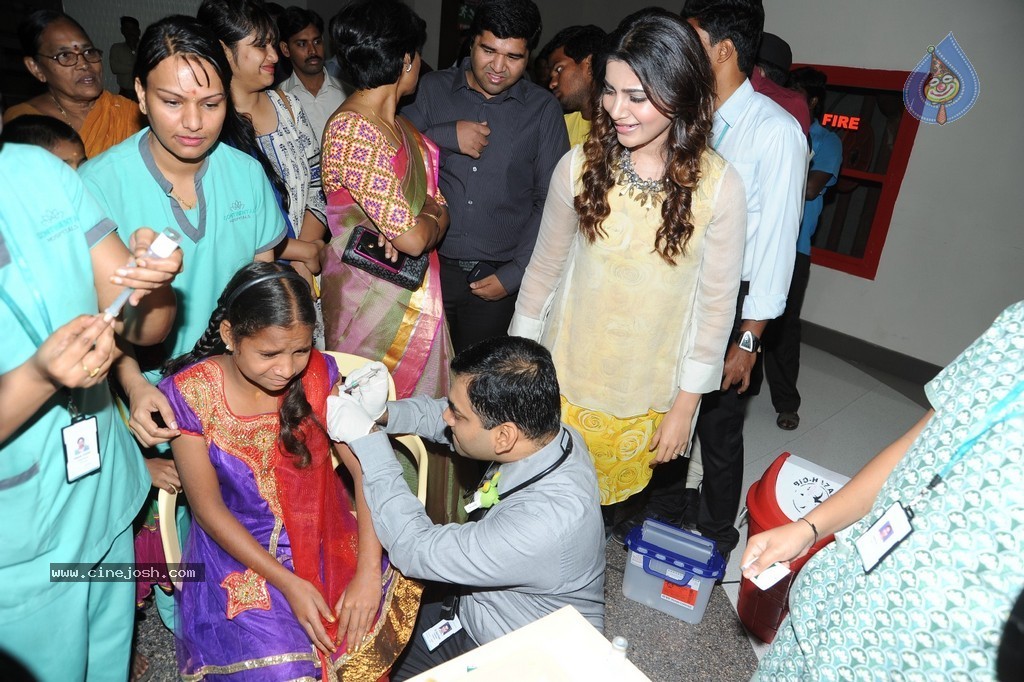 Samantha at Hepatitis B Vaccination Camp - 13 / 209 photos