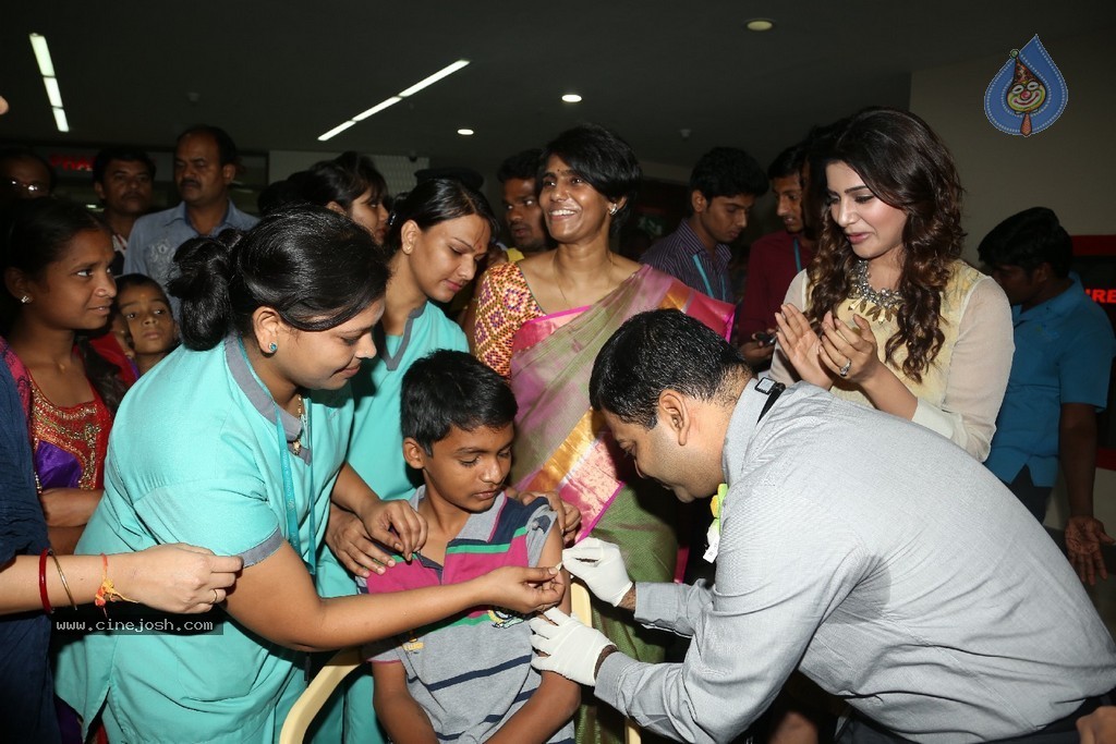 Samantha at Hepatitis B Vaccination Camp - 39 / 209 photos