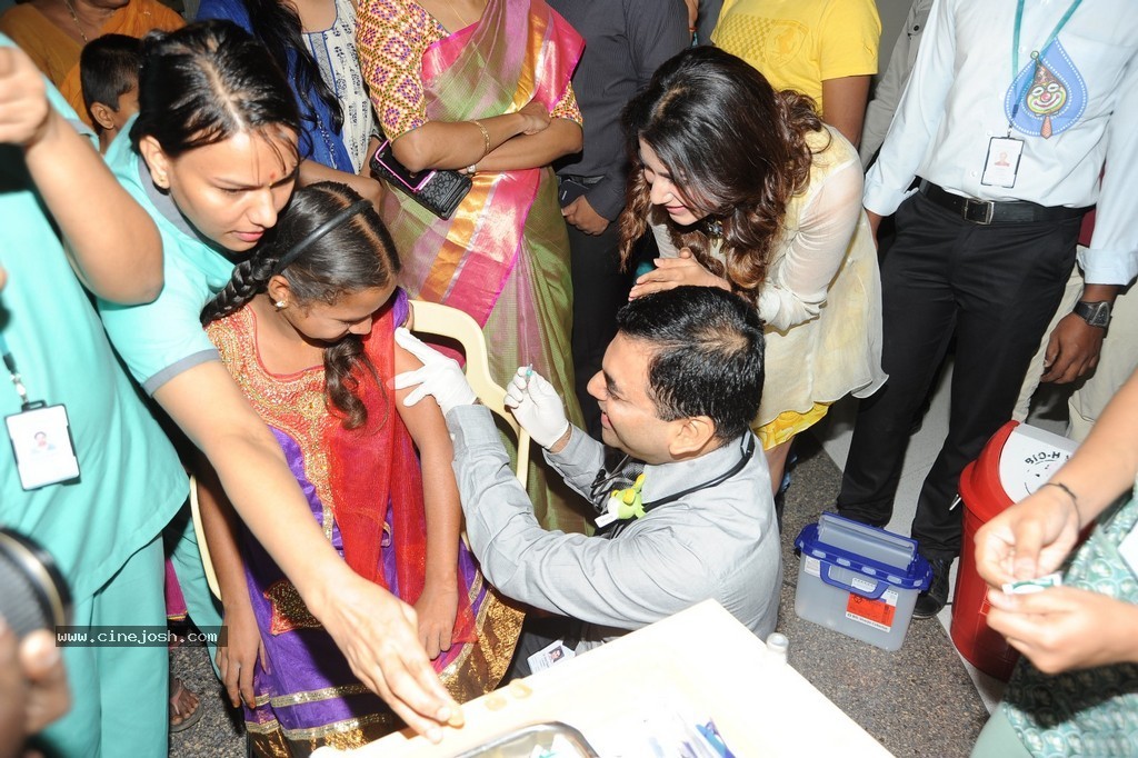 Samantha at Hepatitis B Vaccination Camp - 43 / 209 photos