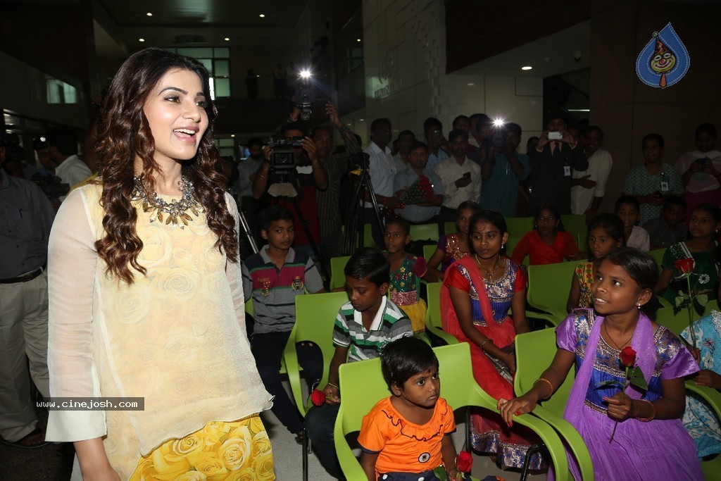 Samantha at Hepatitis B Vaccination Camp - 67 / 209 photos