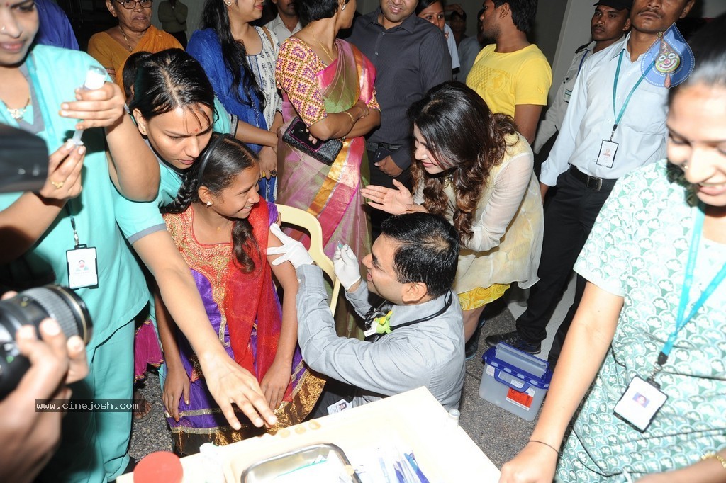 Samantha at Hepatitis B Vaccination Camp - 82 / 209 photos