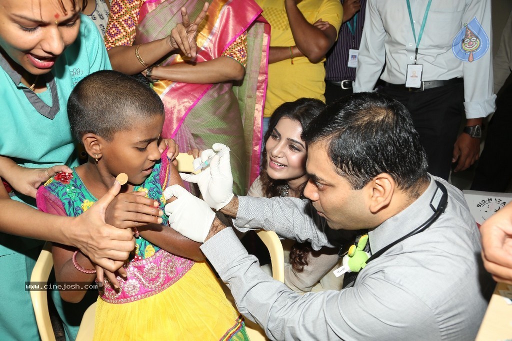 Samantha at Hepatitis B Vaccination Camp - 101 / 209 photos