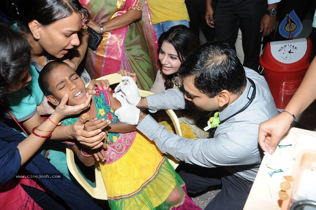 Samantha at Hepatitis B Vaccination Camp - 120 / 209 photos