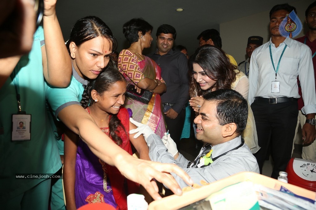 Samantha at Hepatitis B Vaccination Camp - 182 / 209 photos
