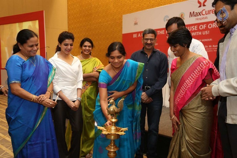 Samantha at Maxcure Hospitals Organs Donation Event - 1 / 53 photos