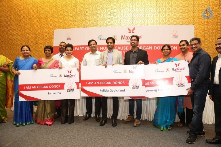 Samantha at Maxcure Hospitals Organs Donation Event - 14 / 53 photos