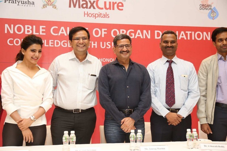 Samantha at Maxcure Hospitals Organs Donation Event - 20 / 53 photos