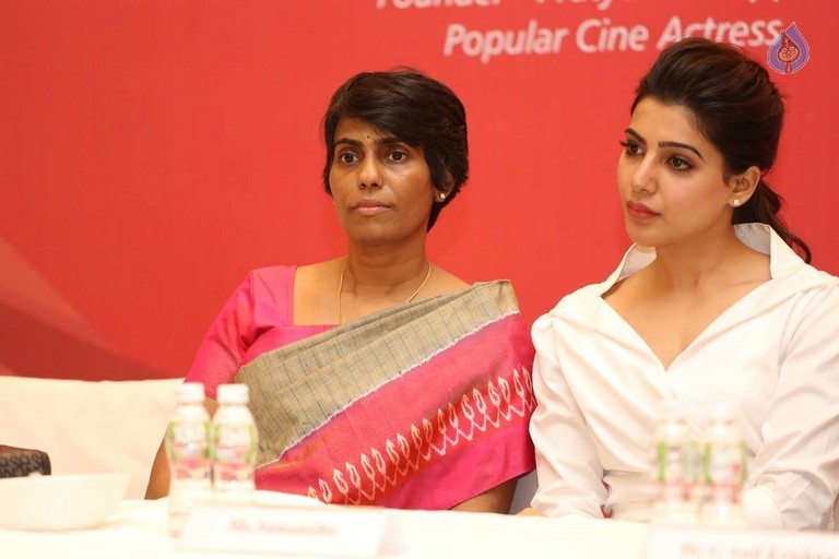 Samantha at Maxcure Hospitals Organs Donation Event - 38 / 53 photos