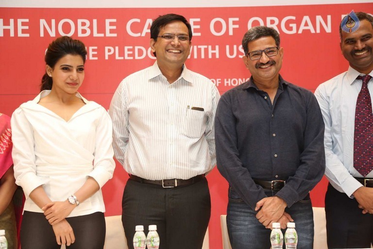 Samantha at Maxcure Hospitals Organs Donation Event - 40 / 53 photos