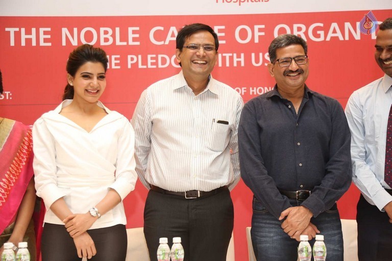 Samantha at Maxcure Hospitals Organs Donation Event - 41 / 53 photos