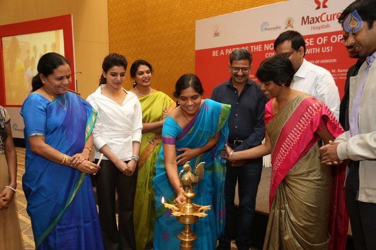 Samantha at Maxcure Hospitals Organs Donation Event - 46 / 53 photos