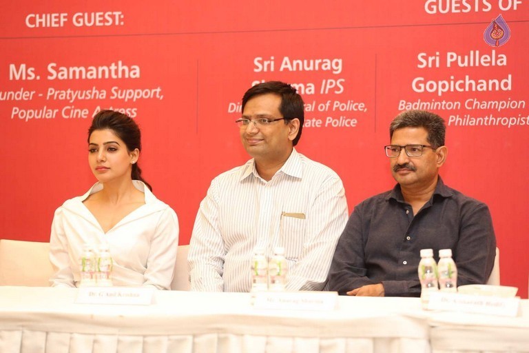 Samantha at Maxcure Hospitals Organs Donation Event - 49 / 53 photos