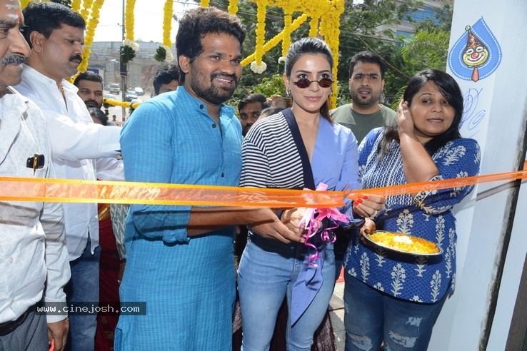 Samantha Launches Healthy way Restaurant - 21 / 79 photos