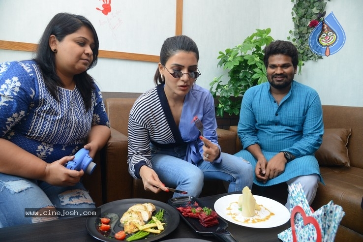Samantha Launches Healthy way Restaurant - 42 / 79 photos