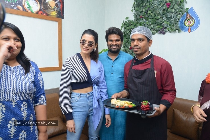 Samantha Launches Healthy way Restaurant - 43 / 79 photos