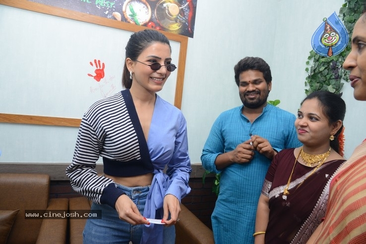 Samantha Launches Healthy way Restaurant - 66 / 79 photos