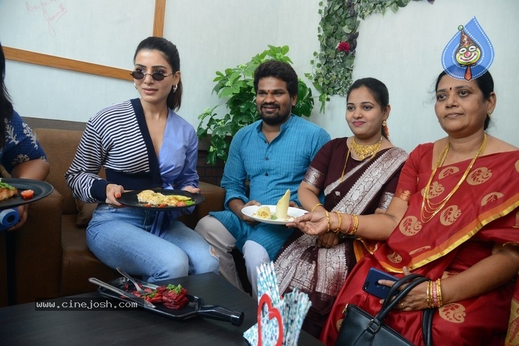 Samantha Launches Healthy way Restaurant - 67 / 79 photos