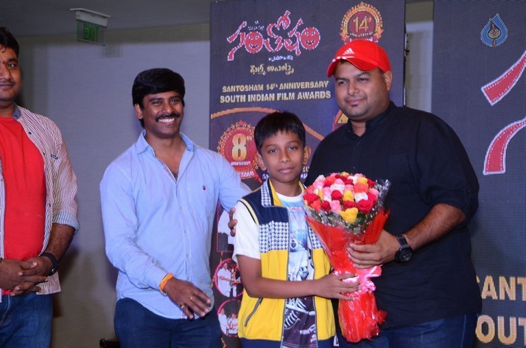Santosham Awards Curtain Raiser Event - 1 / 56 photos