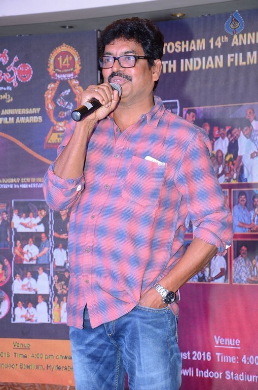 Santosham Awards Curtain Raiser Event - 13 / 56 photos