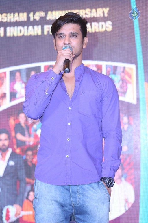 Santosham Awards Curtain Raiser Event - 14 / 56 photos