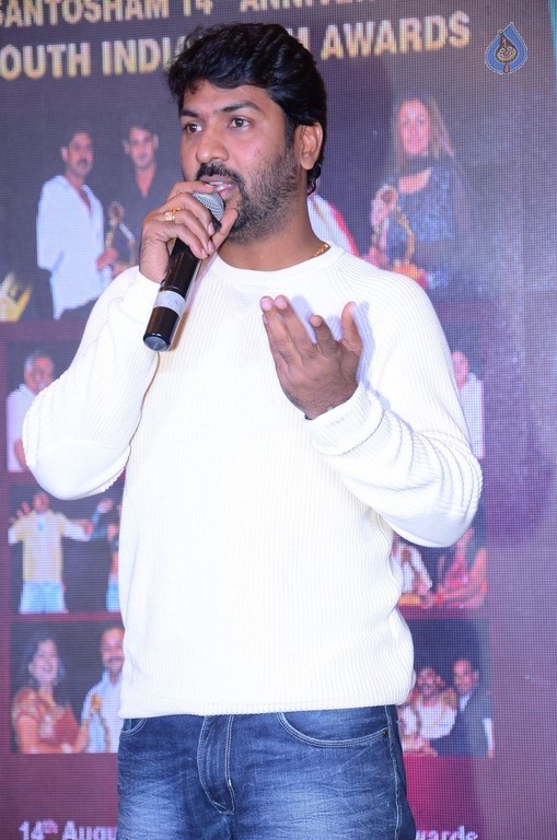 Santosham Awards Curtain Raiser Event - 17 / 56 photos